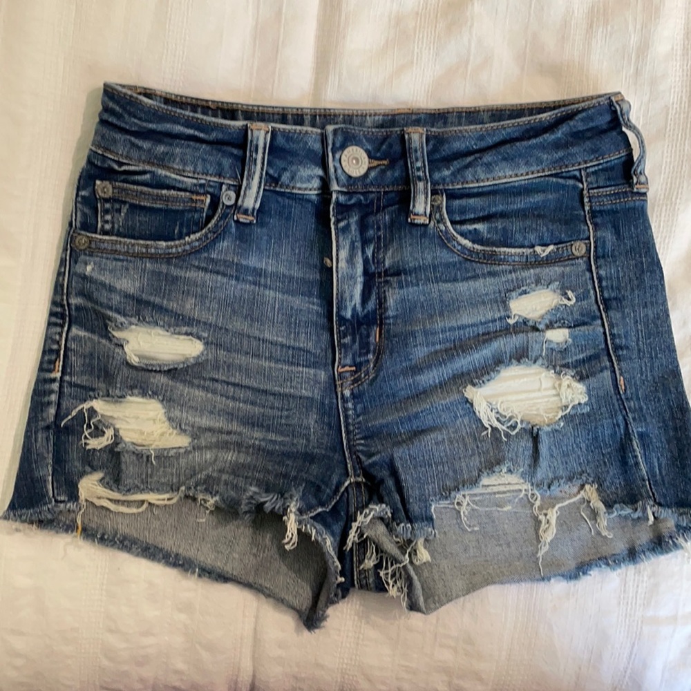 American eagle jean shorts